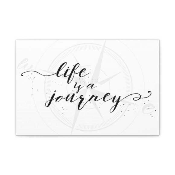 Inspirational Wall Art Life Is A Journey Motivation Wall Decor for Home Office G